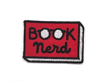 Boklapp, Röd Bok Stryklapp