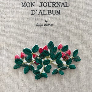 Strawberry Vine Patch, Strawberry  Patch, Strawberry  Iron-on Patch, Strawberry  Embroidered
