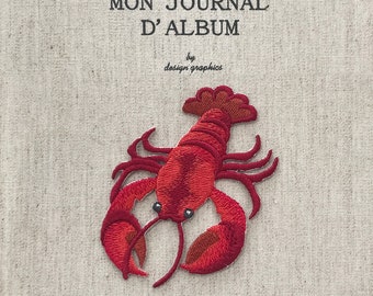 Lobster Patch, Lobster Iron-On Patch