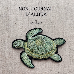 Turtle Patch, Turtle Iron-On Patch
