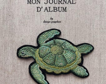 Turtle Patch, Turtle Iron-On Patch