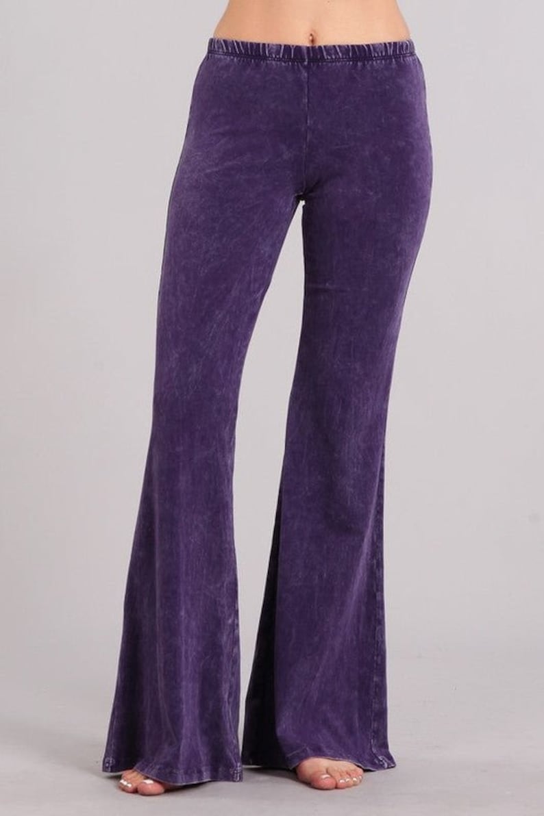 Modern Must Have Violet Purple Bell Bottoms - Etsy
