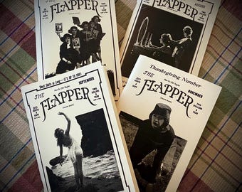 Flapper Magazine Vol 1 Numbers 3, 4, 5, and/ or 7. August 1922 Facsimile Reprints of rare zine.  Renfield's Books