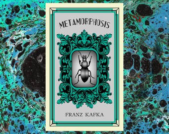 Franz Kafka Metamorphosis Renfields Books Retro Sci-Fi Science Fiction Small Book Beetle Insects