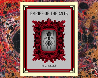H.G. Wells The Empire of the Ants Renfields Books Retro Sci-Fi Science Fiction Small Book