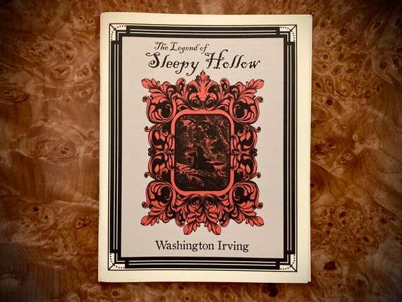 Washington Irving - The Legend of Sleepy Hollow - Renfields Books Small Book Mini Book Gothic Horror