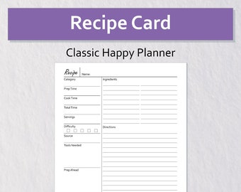 free online recipe organizer for happy planner free online recipe organizer for happy planner