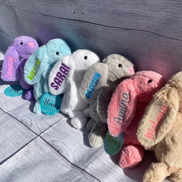 Soft Fluffy Bunny - Purple main image 1