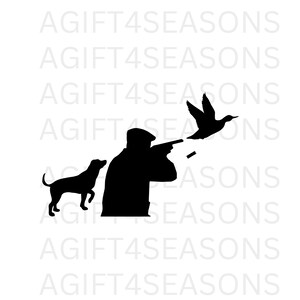 Duck Hunting PNG, Hunting Dog Png, Hunting Season Png, Hunting Cut File, Duck Hunting Clipart, Duck Hunting Dog Pointer Png Cut file