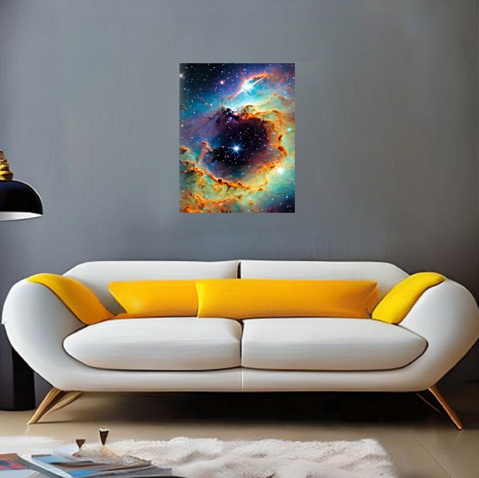James Webb Carina Nebula Digital Print NASA Deep Field Digital Art ...