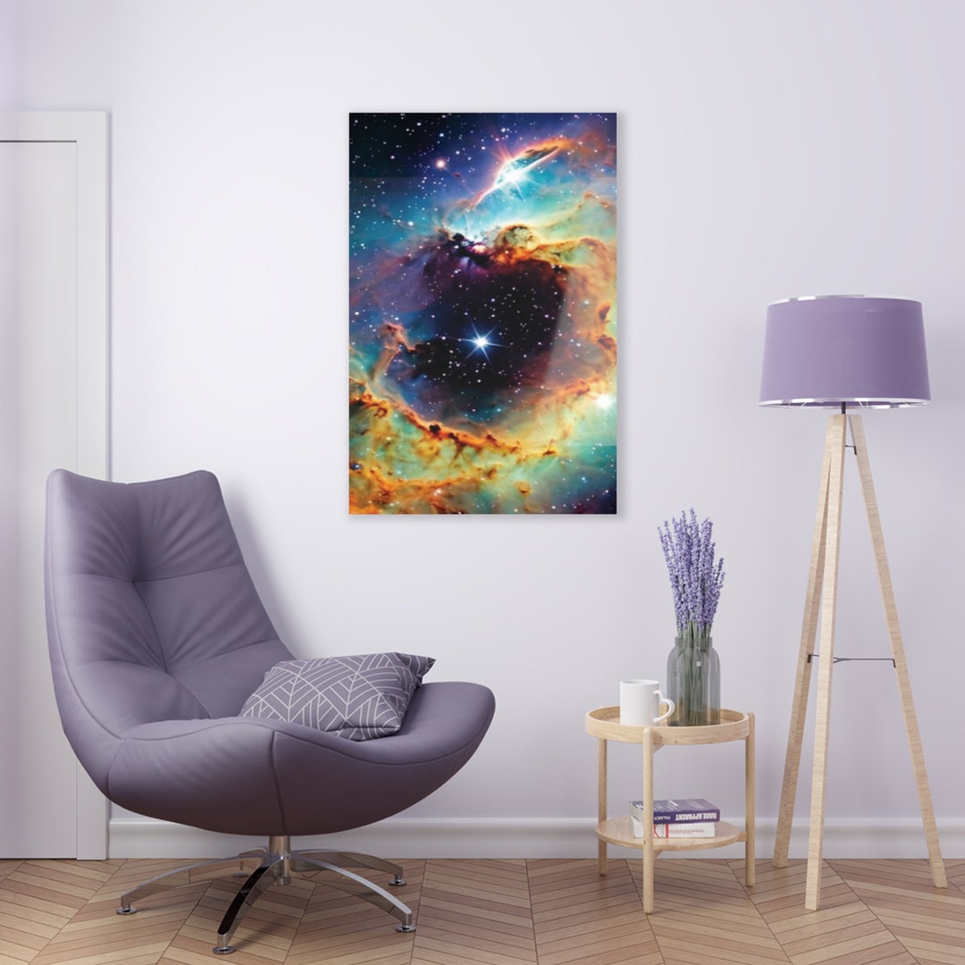 James Webb Carina Nebula Acrylic Print NASA Deep Field Canvas Art Space ...
