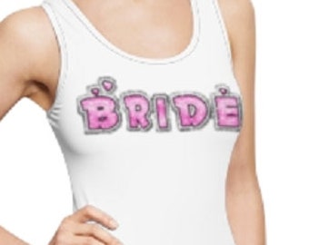 Bride Bridesmaid Swimsuit, Bridesmaid Gifts, Bridal One Piece Swimwear, Bathing Suit for Bride, Bride Monokini Bride, Gift for her Weddi ng