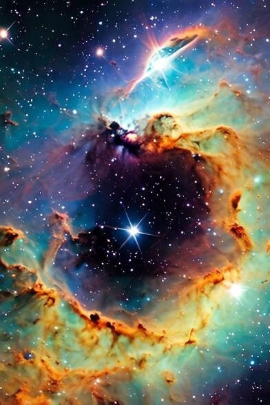 James Webb Carina Nebula Digital Print NASA Deep Field Digital Art ...