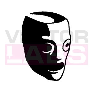 Slipknot Corey Taylor 8 All Hope Is Gone Maske Cricut Vektor SVG EPS PDF Muster