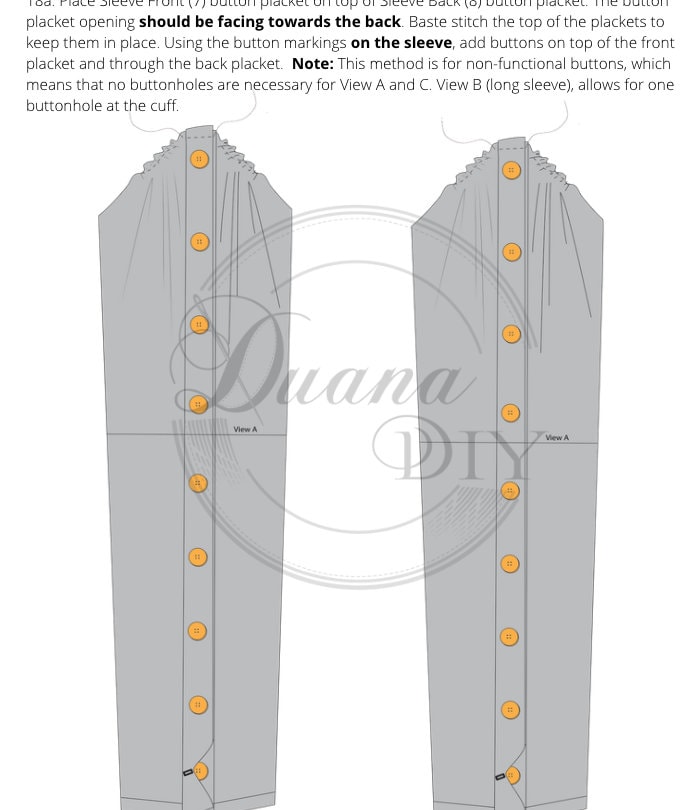 Custom Illustrations for PDF Pattern Instructions - Etsy