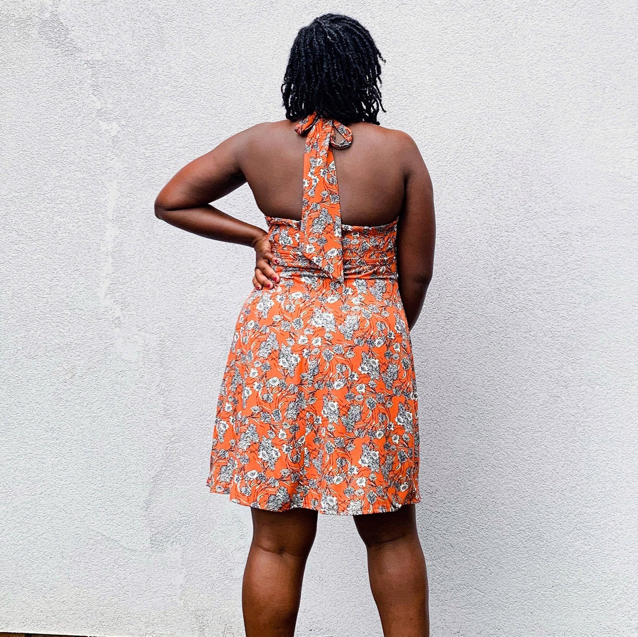 Lou Lou Wrap Dress A4, US Letter, A0/copyshop PDF Pattern Sizes 16-28 ...