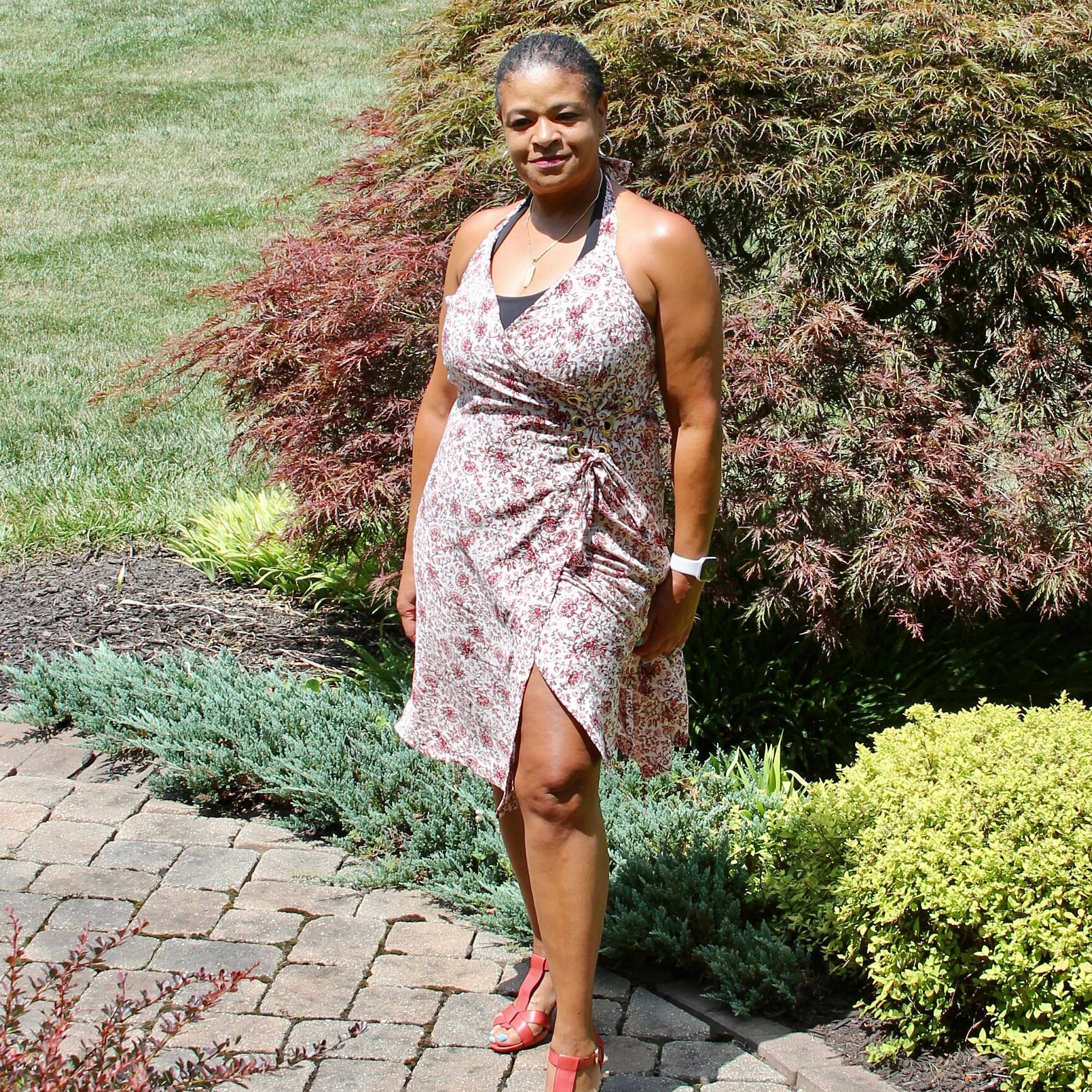 Lou Lou Wrap Dress A4, US Letter, A0/copyshop PDF Pattern Sizes 16-28 ...