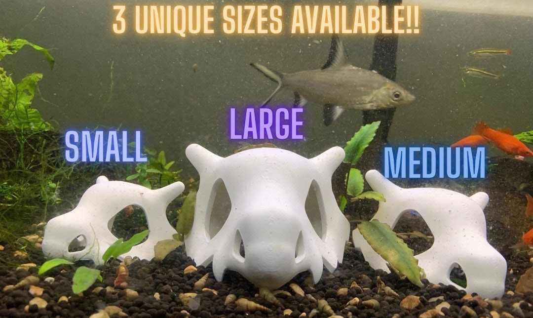Cubone Decor Aquarium Pokémon or Other Household Decoration Small