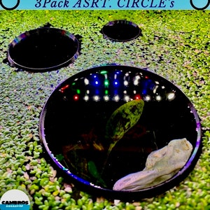 Floating Fish Feeder Circle, Food separator, Portal, Corrall, Plant ring, Aquarium tool **Custom Design**
