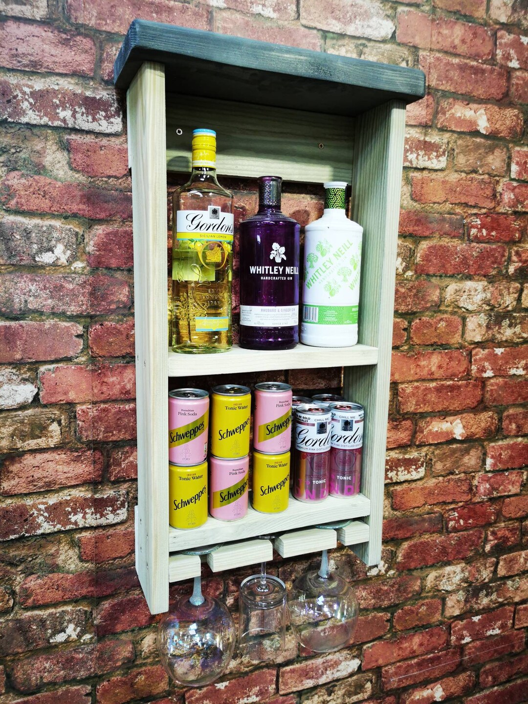 The Roma Handcrafted Wine Rack/shelf Etsy UK