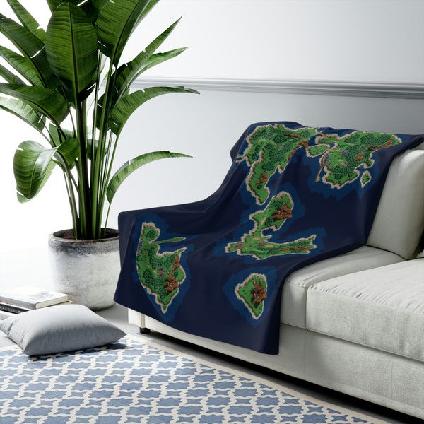 Chrono MAP Chrono trigge - Sherpa Fleece Blanket