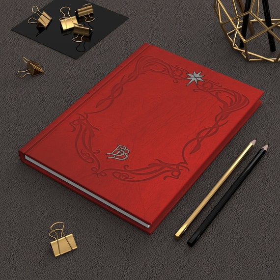 Herr der Ringe Bilbo Hardcover Journal Matte Rotes Buch Etsy.de