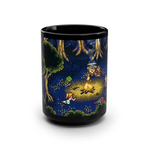 Chrono Black Mug, 15oz Trigger Mug