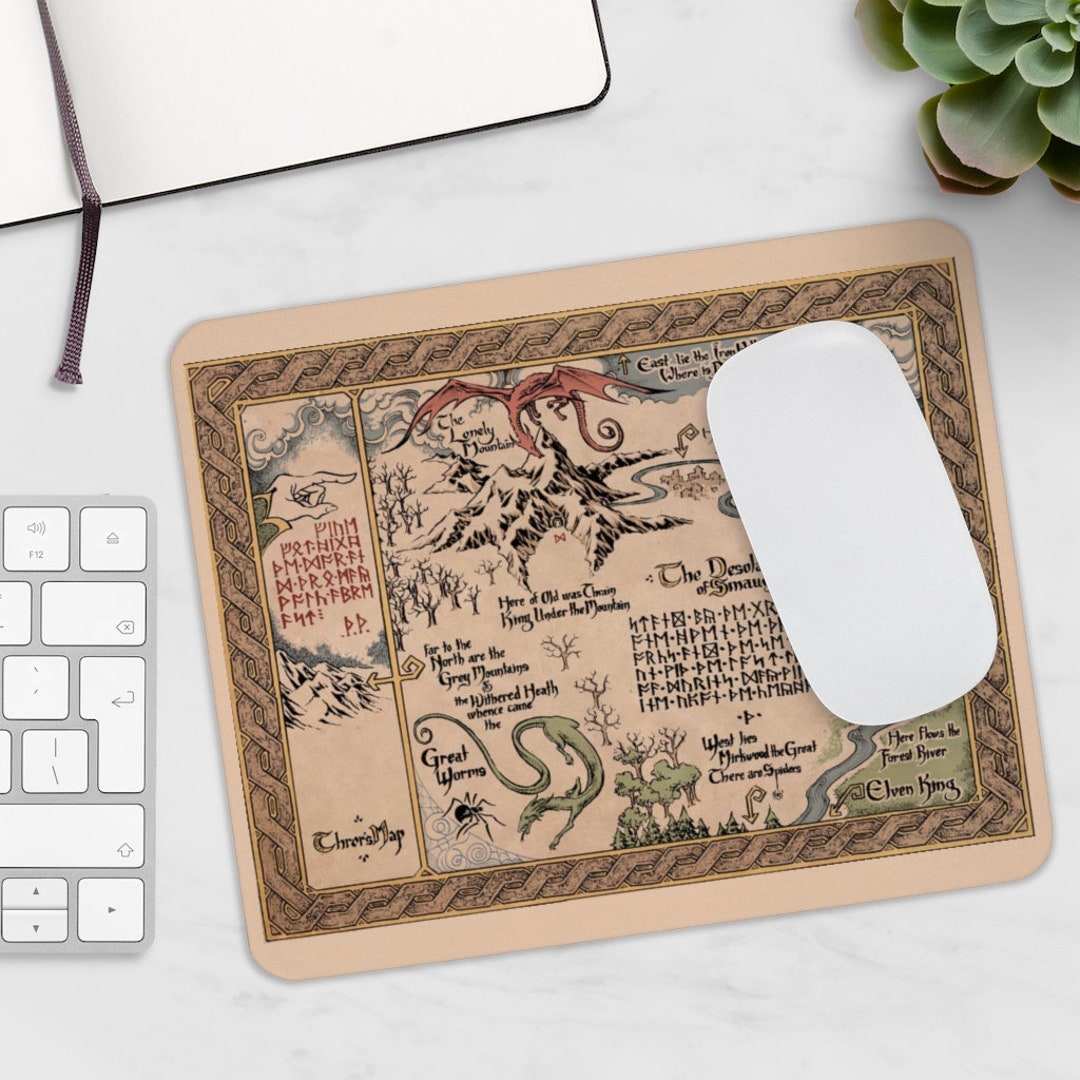 Lord of the Rings Mousepad Etsy