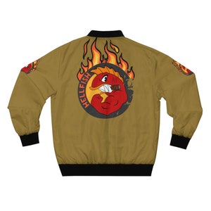 Flying Hellfish Army / Men's AOP Bomber Jacket / Simpsons / Abe - Etsy