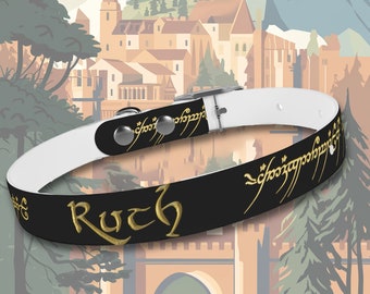 Lord of the rings dog collar online