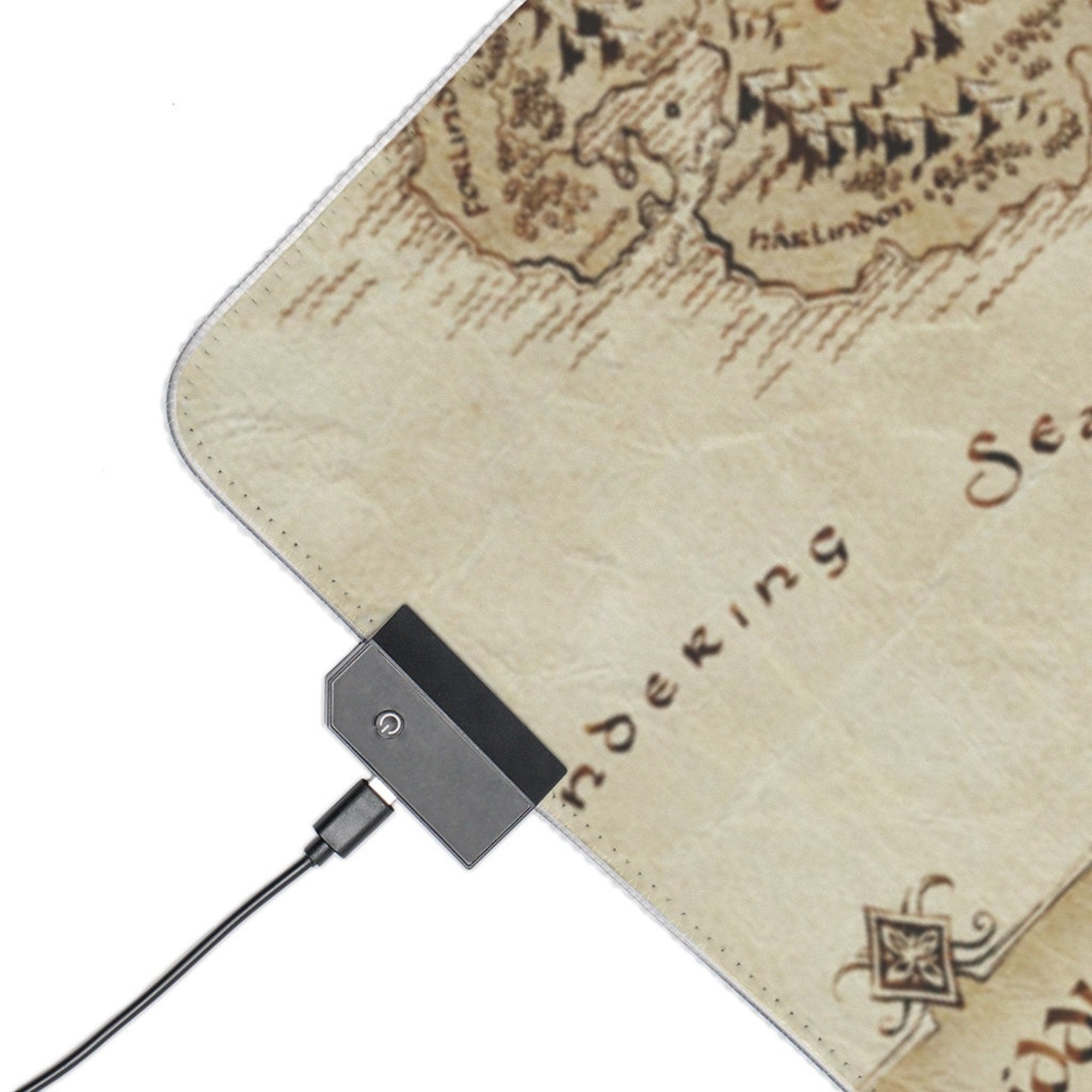 Discover LOTR - Middle Earth -  LED Gaming Mouse Pad
