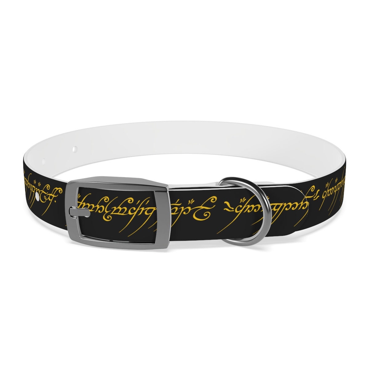 Custom 3D Name LOTR Collar Lord of the Pets Etsy