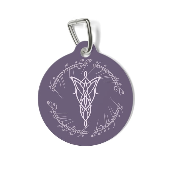 Arwen custom Pet Tag