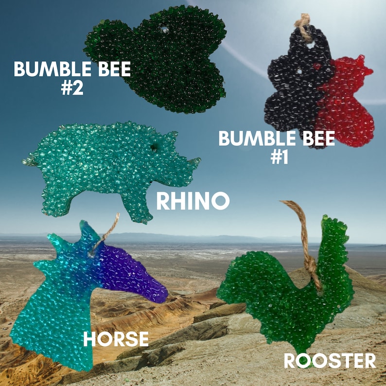 Car Air Fresheners FRESHIE Animals Choose Shape Color Scent FULL