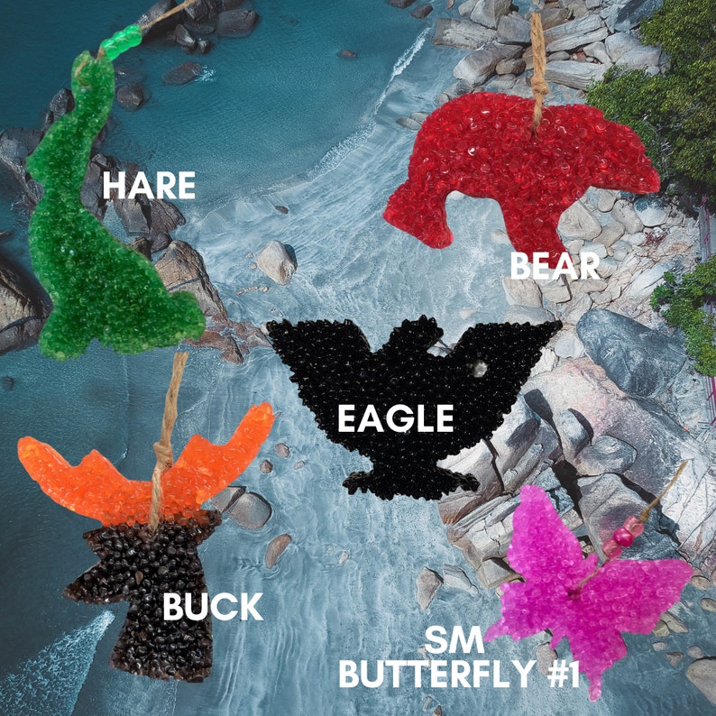 Car Air Fresheners FRESHIE Animals Choose Shape Color Scent FULL