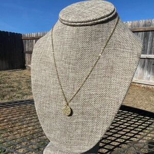 Minimalist Gold Coin Necklace Jewelry Dainty