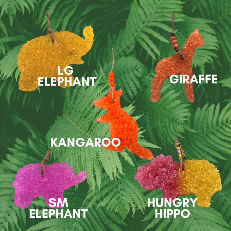 Car Air Fresheners FRESHIE Animals Choose Shape Color Scent FULL