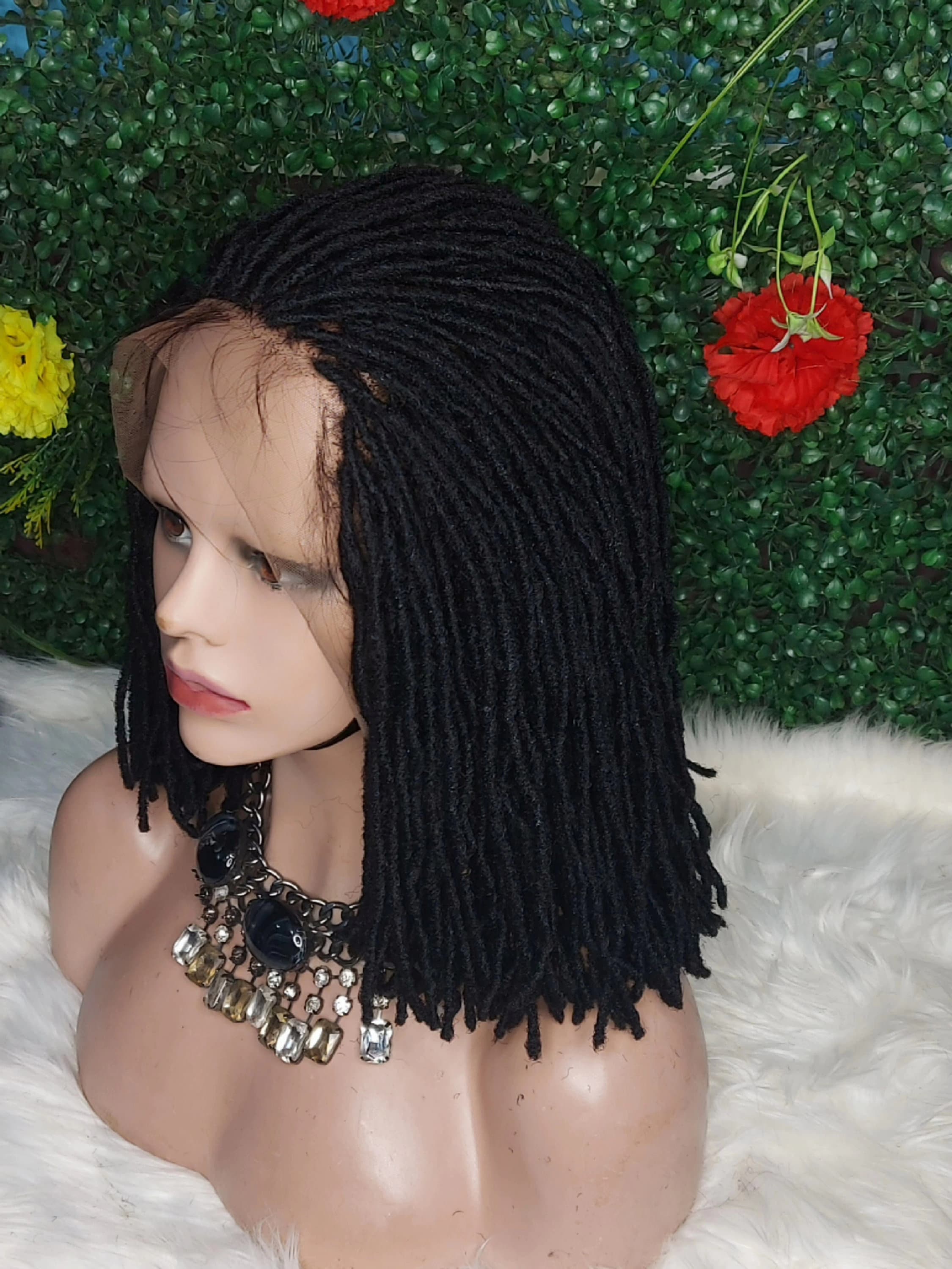 Faux Locs Wig Full Lace Wig Sister Locs Tiny Locs Lace Front Etsy