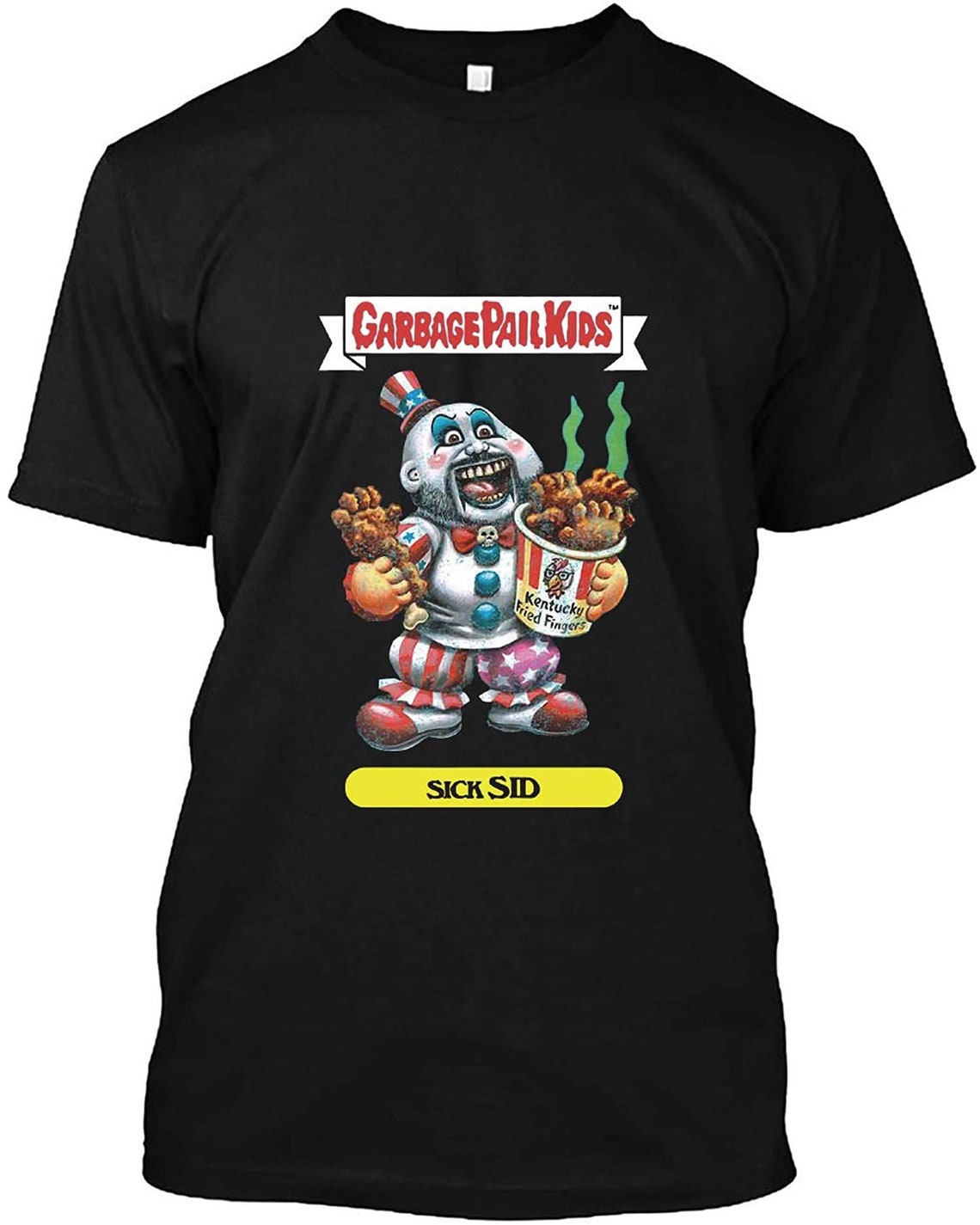 Garbage Pail Kids Sick Sid Captain Spaulding Version Unisex | Etsy