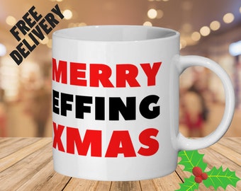 Merry Xmas Ceramic Mug 11oz