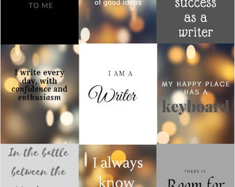 Printable Affirmations for Writers