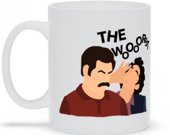 Parks And Rec Ron Swanson, Jean-Ralphio Quote Mug, The Worst