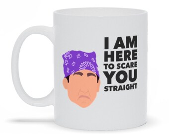 The Office Prison Mike, Michael Scott Quote Mug
