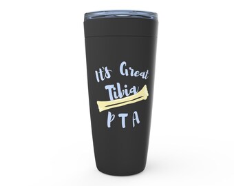 It's Great Tibia PTA Physical Therapist Assistant Pun Hand Drawn Travel Tumbler