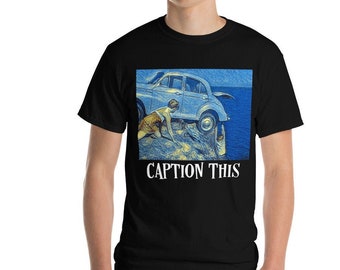 MYSTERY T SHIRT - Men Graphic Tees - Short Sleeve T-Shirt - Printed Tee Shirts - Pure Cotton T Shirts - Handmade Tee Shirt
