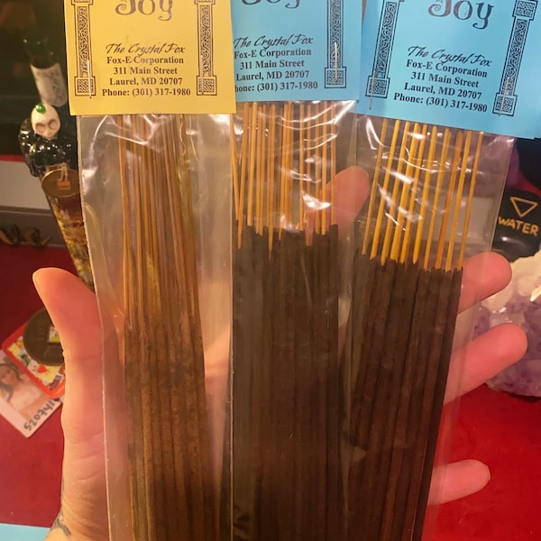 Joy Incense for bringing brightness, joy into your space and joy into your life. Positive vibes, More Happiness & Positive Energy