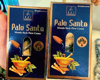 Palo Santo Incense Cones for Cleansing, Get Rid of Evil Eye, Monitoring Spirits, Heavy dense energies, stagnation, positive energy