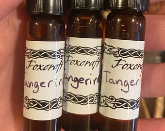 Tangerine Oil for Creativity, Clarity, Focus, Emotional Uplifting, Growth, Pece,  Opening Blocked Chakras, Attract Money, Love and Luck