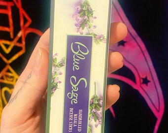 Blue Sage Soul Sticks for Dispels negative energy, attracts success, boost spiritual protection, Healing, abundance and prosperity