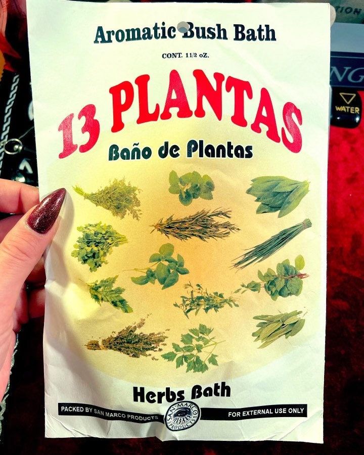 13 Plants Herb Bath Aromatic Bush Bath for Purification & Etsy